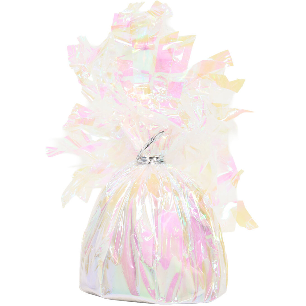 Iridescent and Rose Gold Balloon Weight Image 4