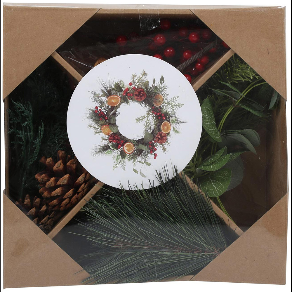 Make Your Own Christmas Wreath Kit Image