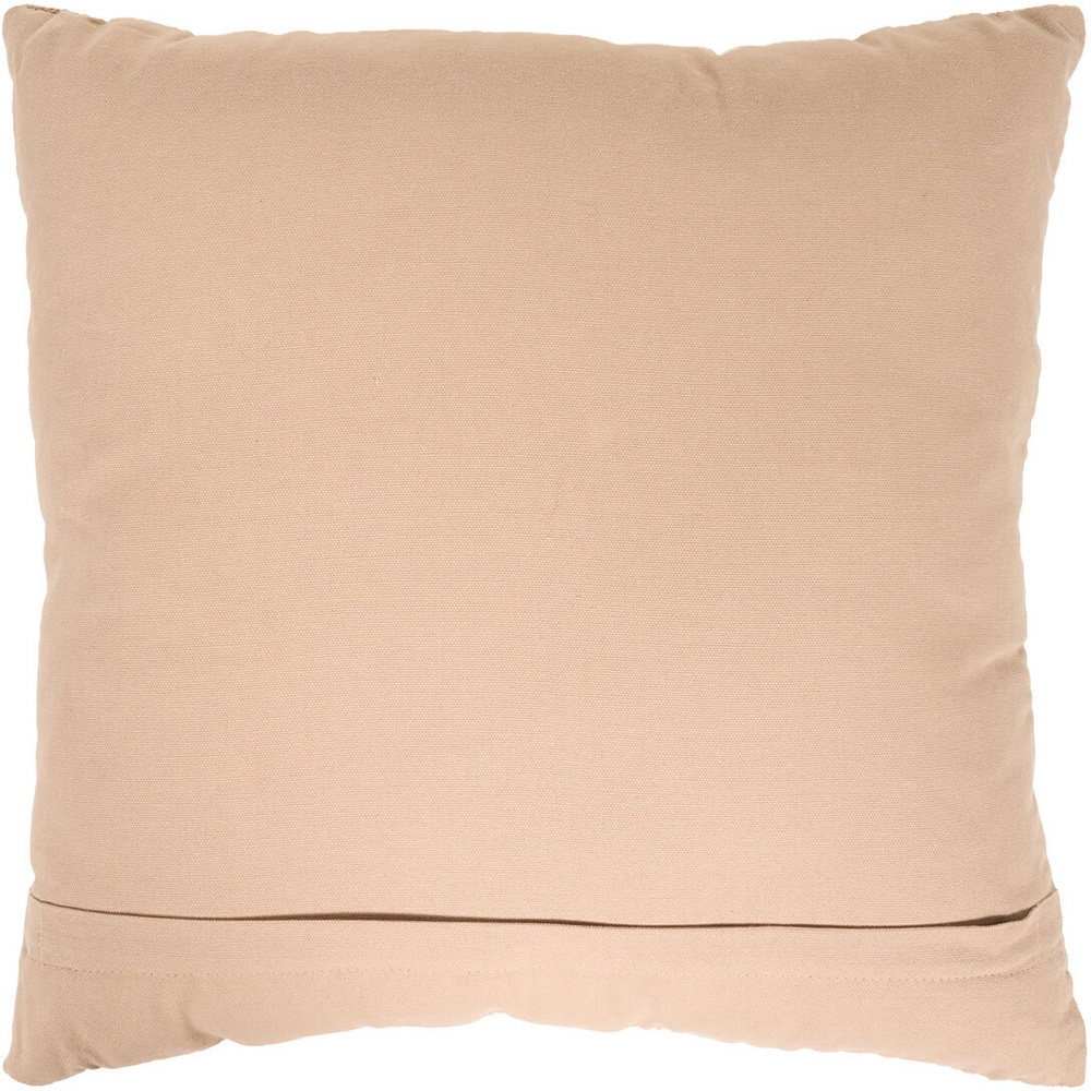 Ashworth Textured Cushion Mocha Image 2
