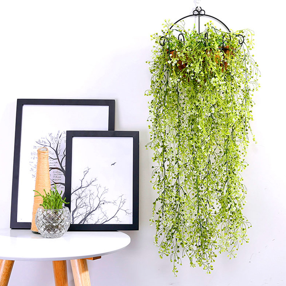 Living and Home Green Artificial Vine Plants Hanging Decoration 82cm Image 2