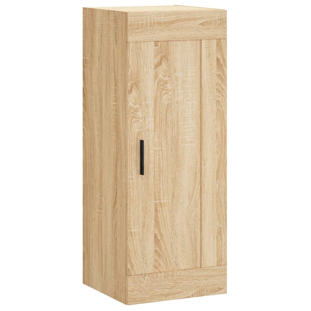 vidaXL Single Door 3 Shelf Sonoma Oak Highboard Image 8