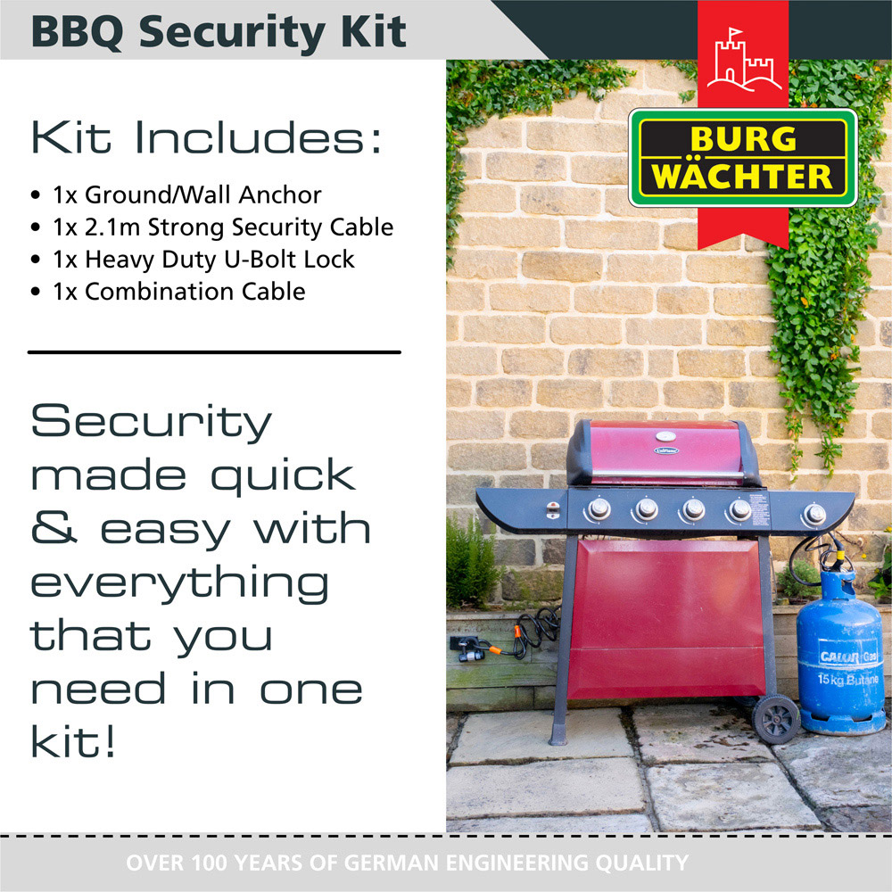Burg-Wachter BBQ Security Kit Image 3