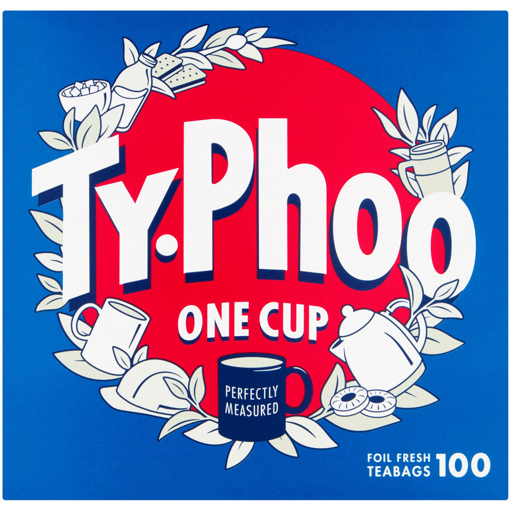 Typhoo One Cup 100 Tea Bags 200g Image