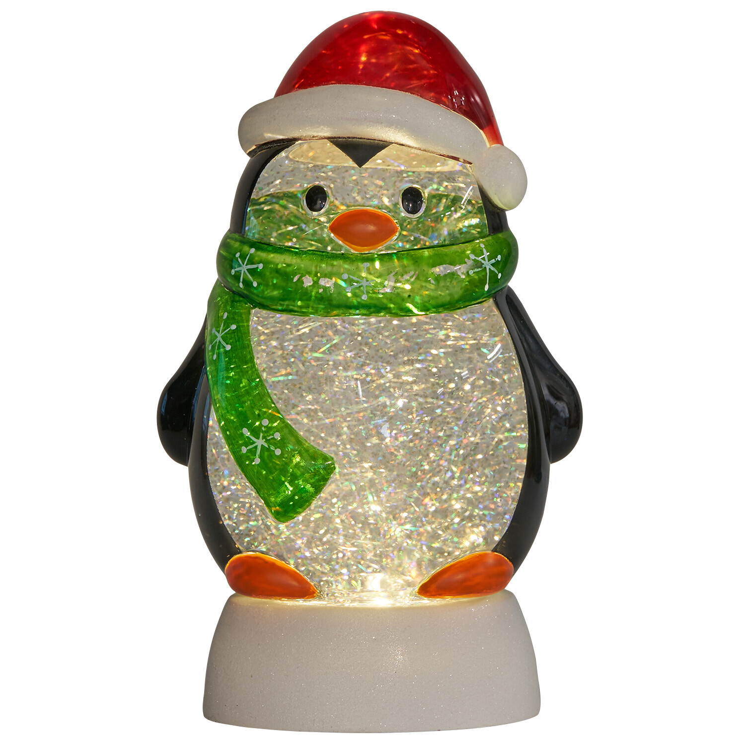 Penguin Glitter Spinner Multicolour Image 4