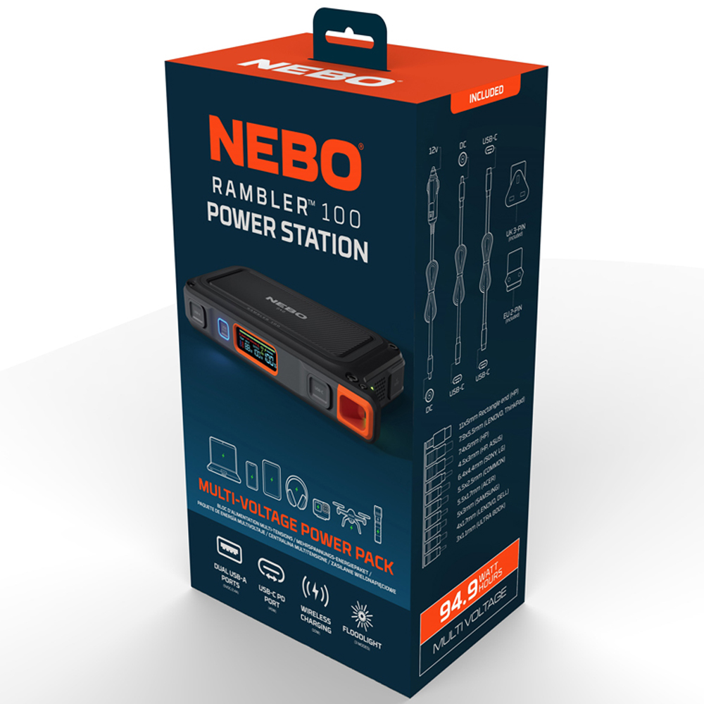 Nebo Rambler 100 Powerbank 96.2W Image 9