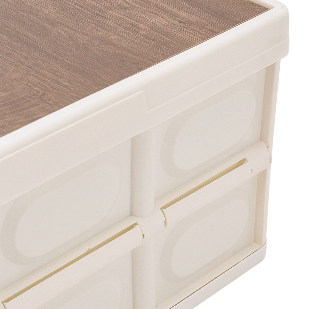 Living and Home 55L Pink Foldable Outdoor Camping Storage Box Image 5