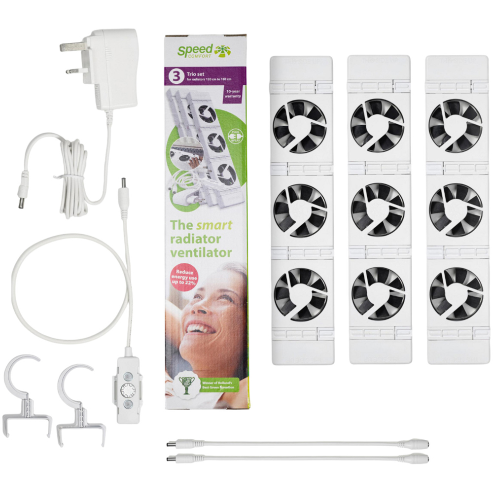 SpeedComfort Radiator Booster Trioset with Hooks and Control Sensor Image 6