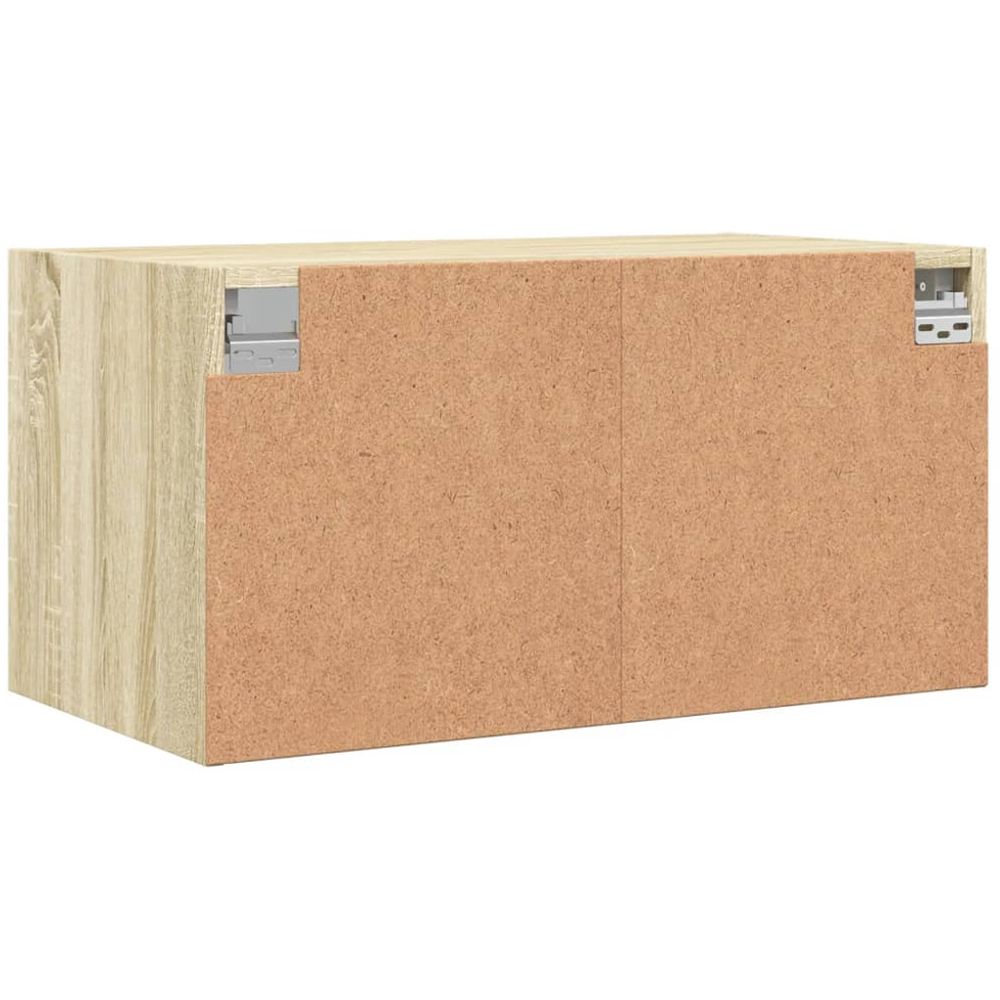 vidaXL 2 Door Sonoma Oak Wall Cabinet Image 7