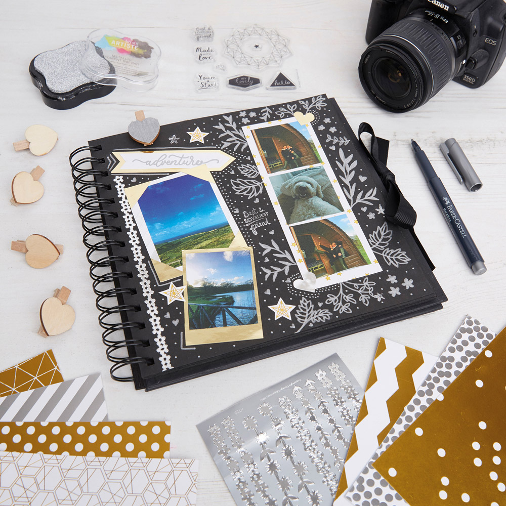 Bee & Bumble Black Scrapbooking Craft Kit Image 2