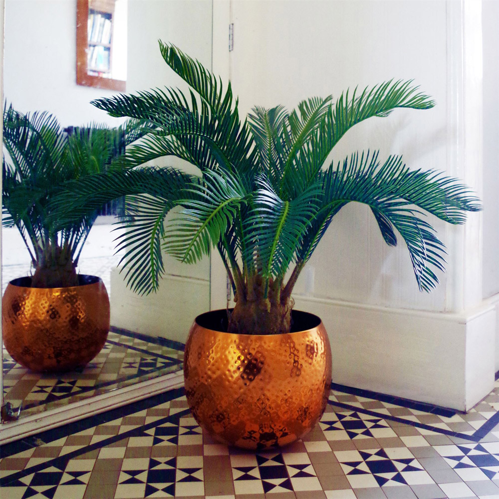 Botanik Cycas Palm Artificial Tree in Pot 3ft Image 2