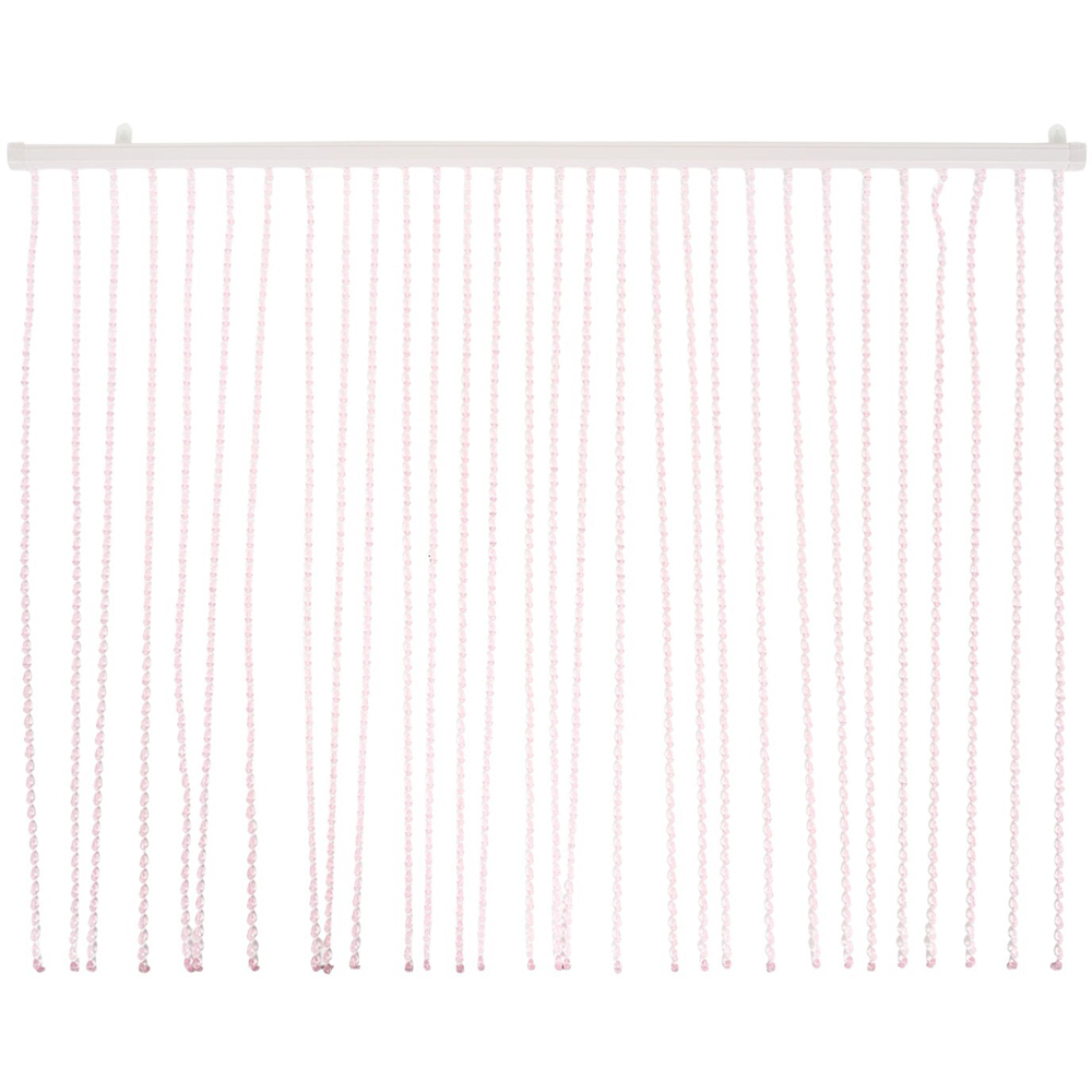 Bead Door Curtain Pink Image 2