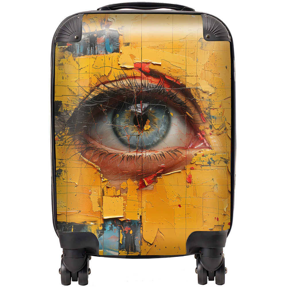 Warren Reed Designer Small Ethereal Gaze Suitcase Image 1