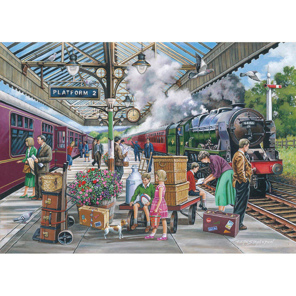 The House of Puzzles No.16 Ready To Roll 1000 Piece Jigsaw Puzzle Image