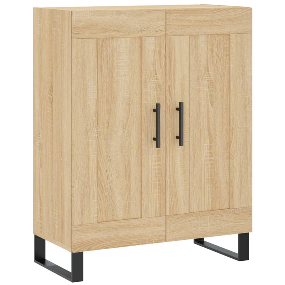 vidaXL 4 Door Sonoma Oak Highboard Image 7