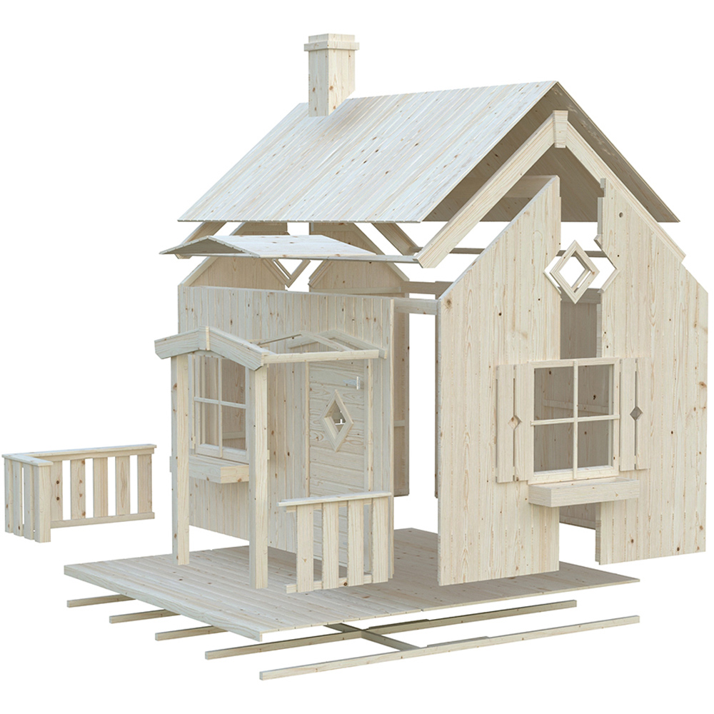 Palmako Otto 8.2 x 4.9ft Apex Playhouse Image 3