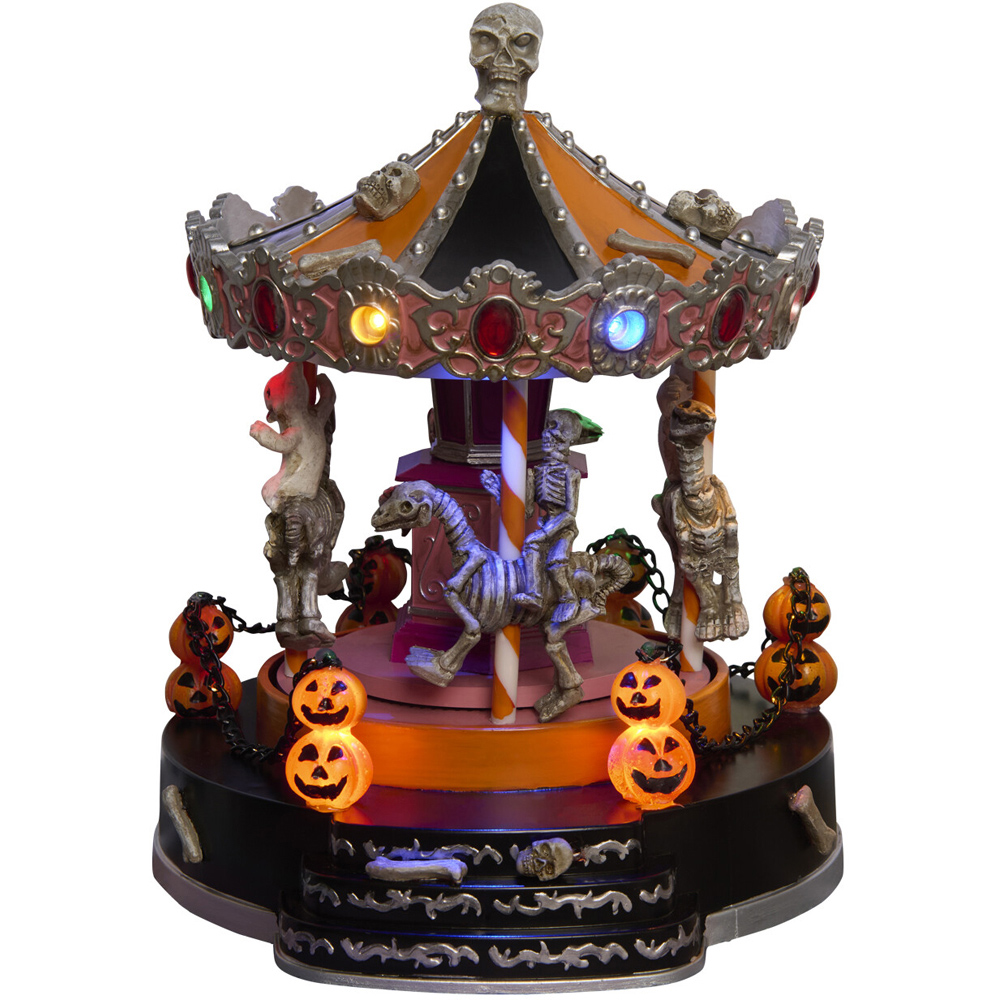 LED Haunted Carousel Image 1