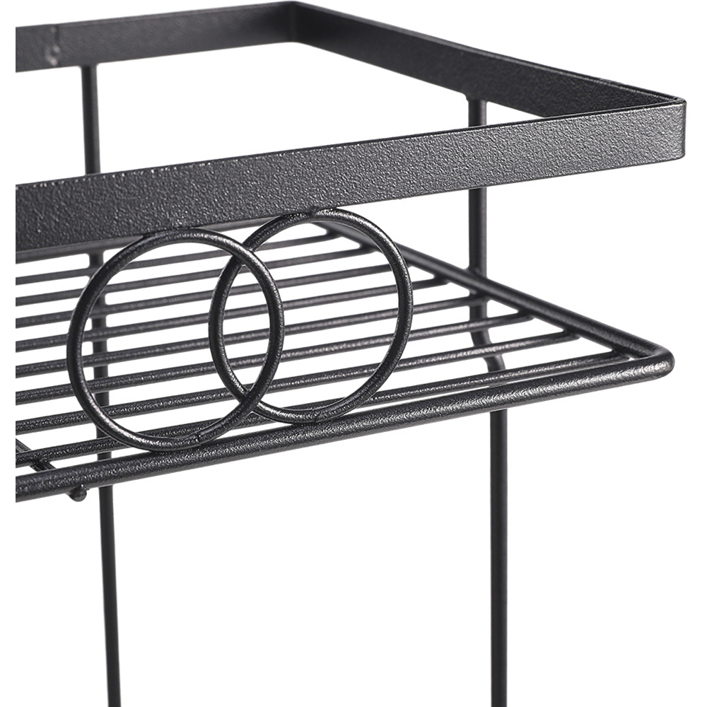 H&O Direct 2 Shelf Over The Toilet Storage Rack Image 4