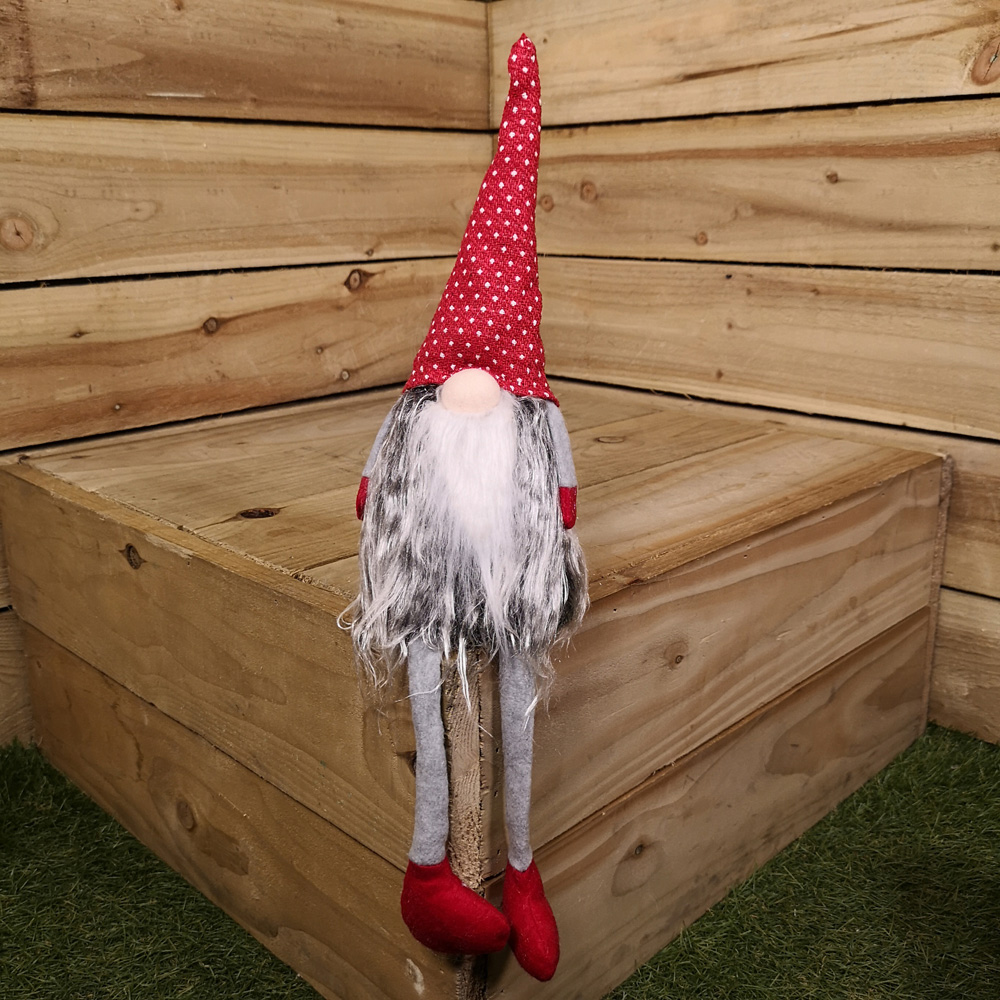 Samuel Alexander Haired Gonk Christmas Decoration with Dangly Legs 54cm Image 7