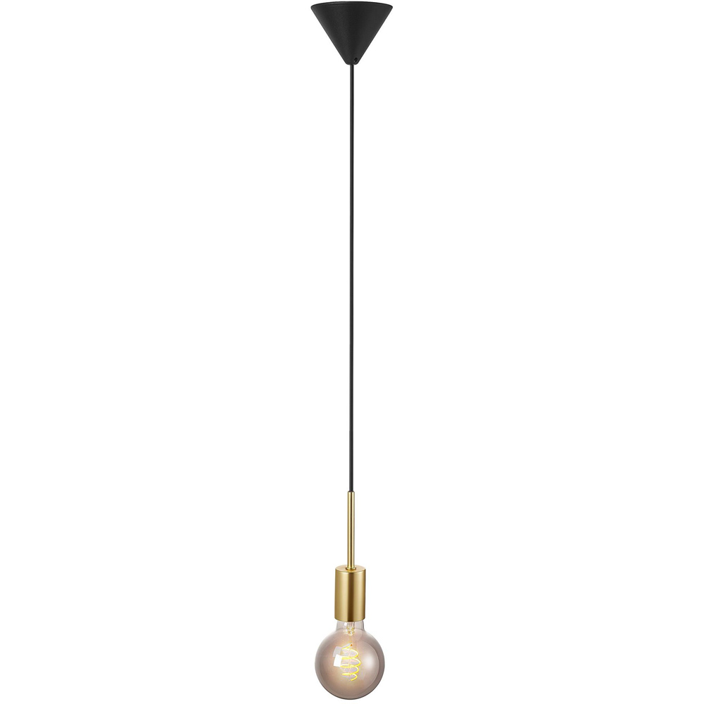 Nordlux Paco E27 Brass Metal Pendant Kit Image 4