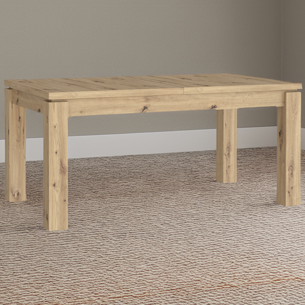 Florence Trondheim 8 Seater Extending Dining Table Artisan Oak Image 1
