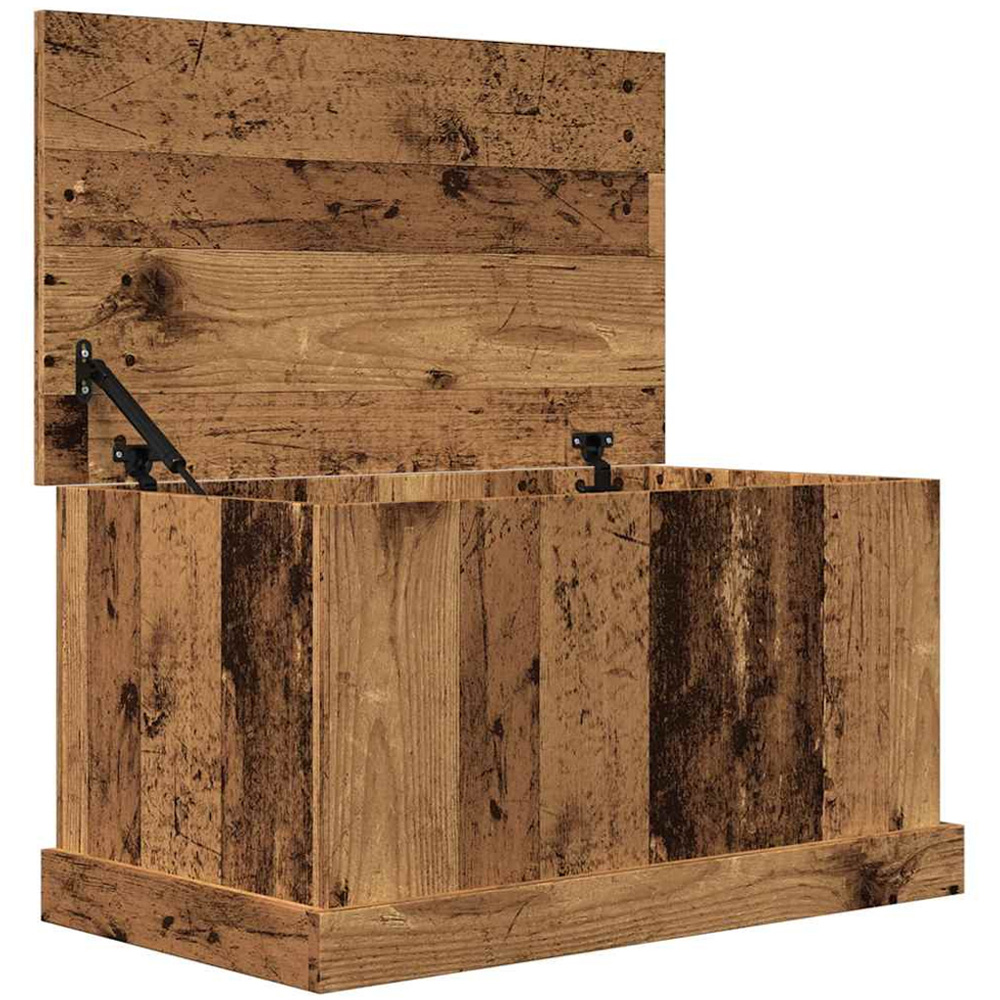vidaXL Old Wood Storage Box Image 4