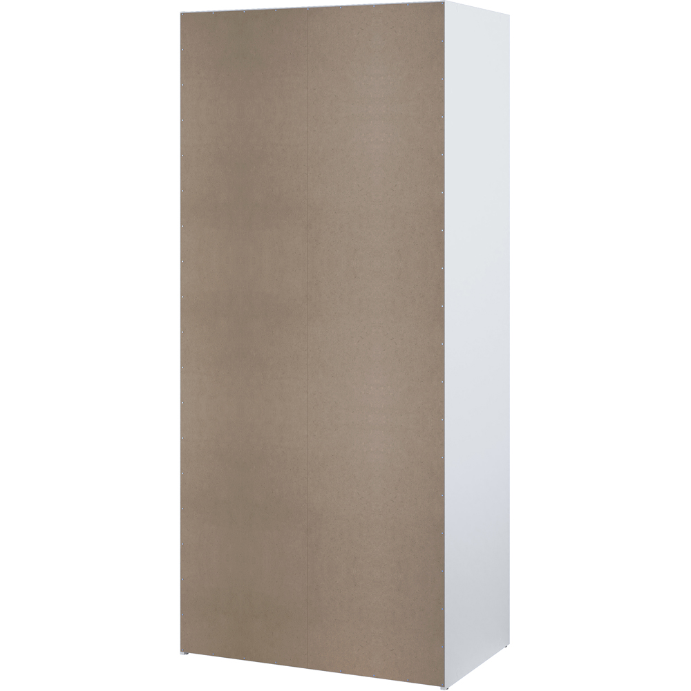 Florence Space 2 Door White Sliding Wardrobe Image 5