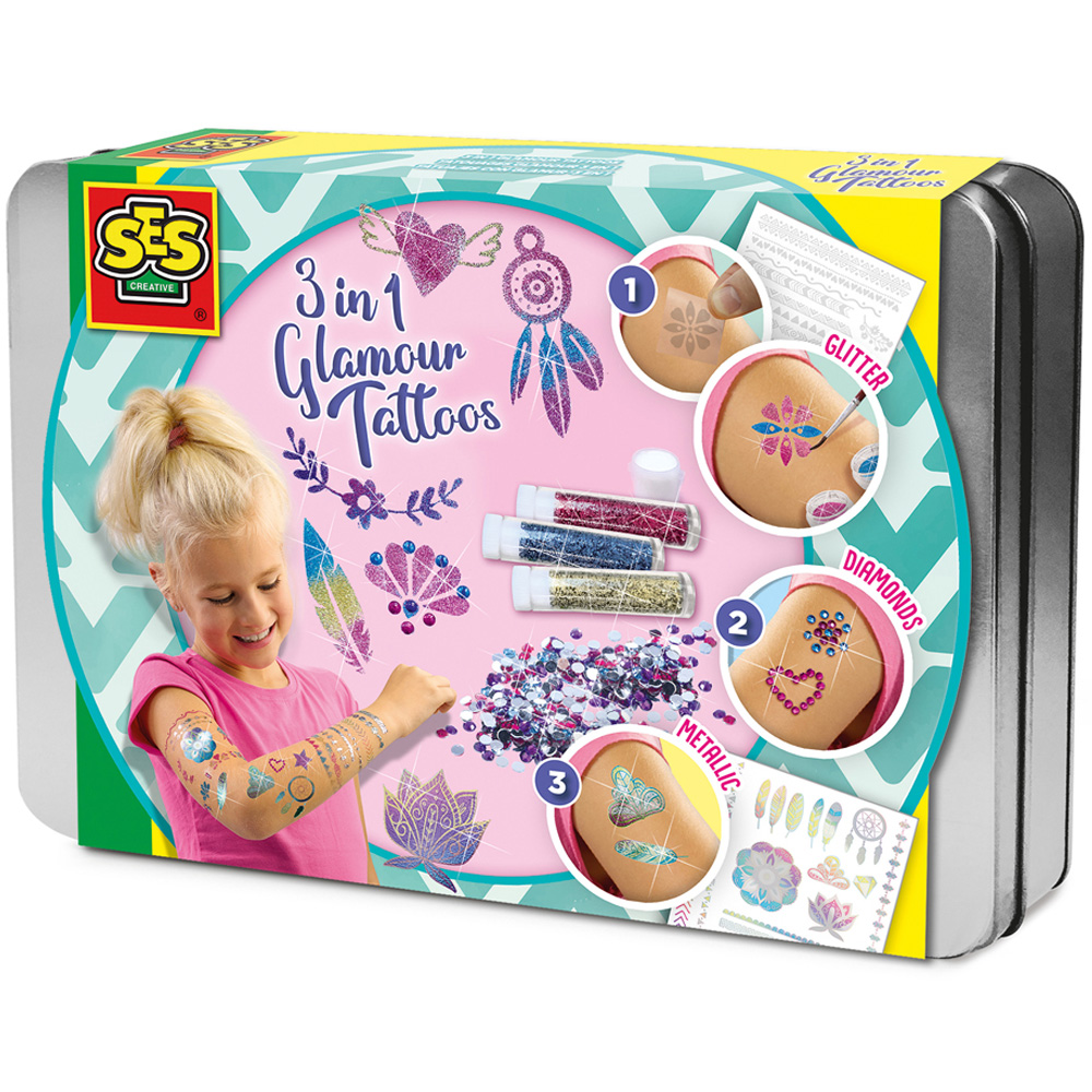 SES Creative 3-in-1 Glamour Tattoos Image 1