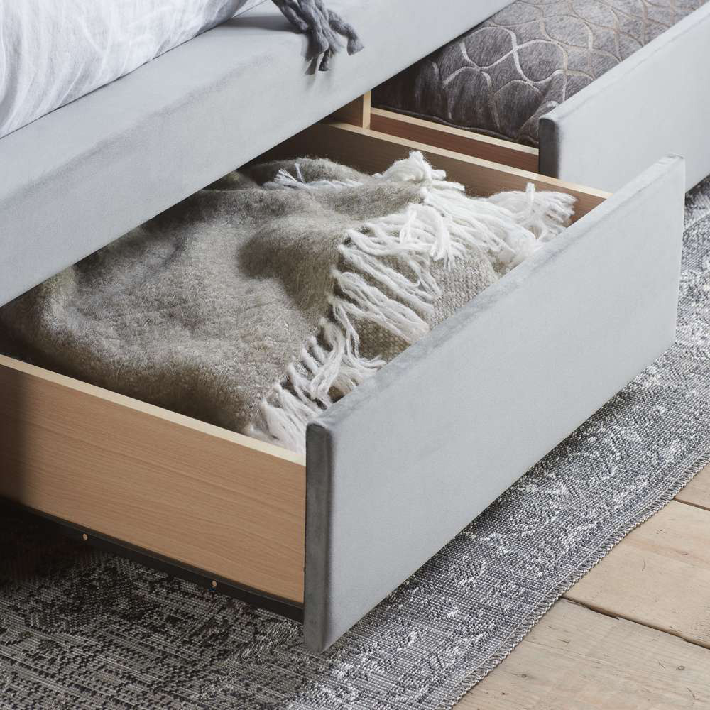 Hope King Size Grey Bed Frame Image 8