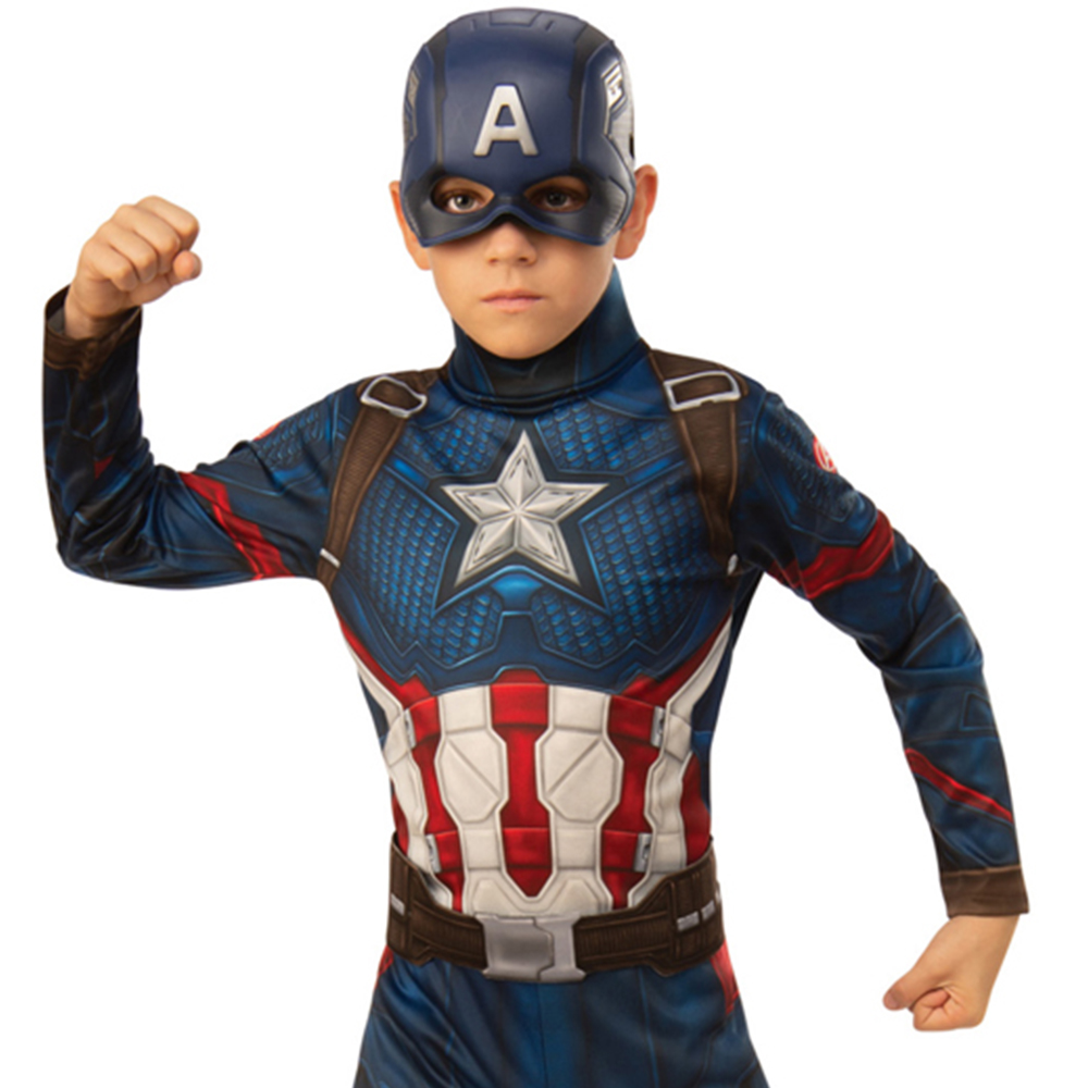 Marvel Captain America Costume Age 3 to 5 Years Image 2