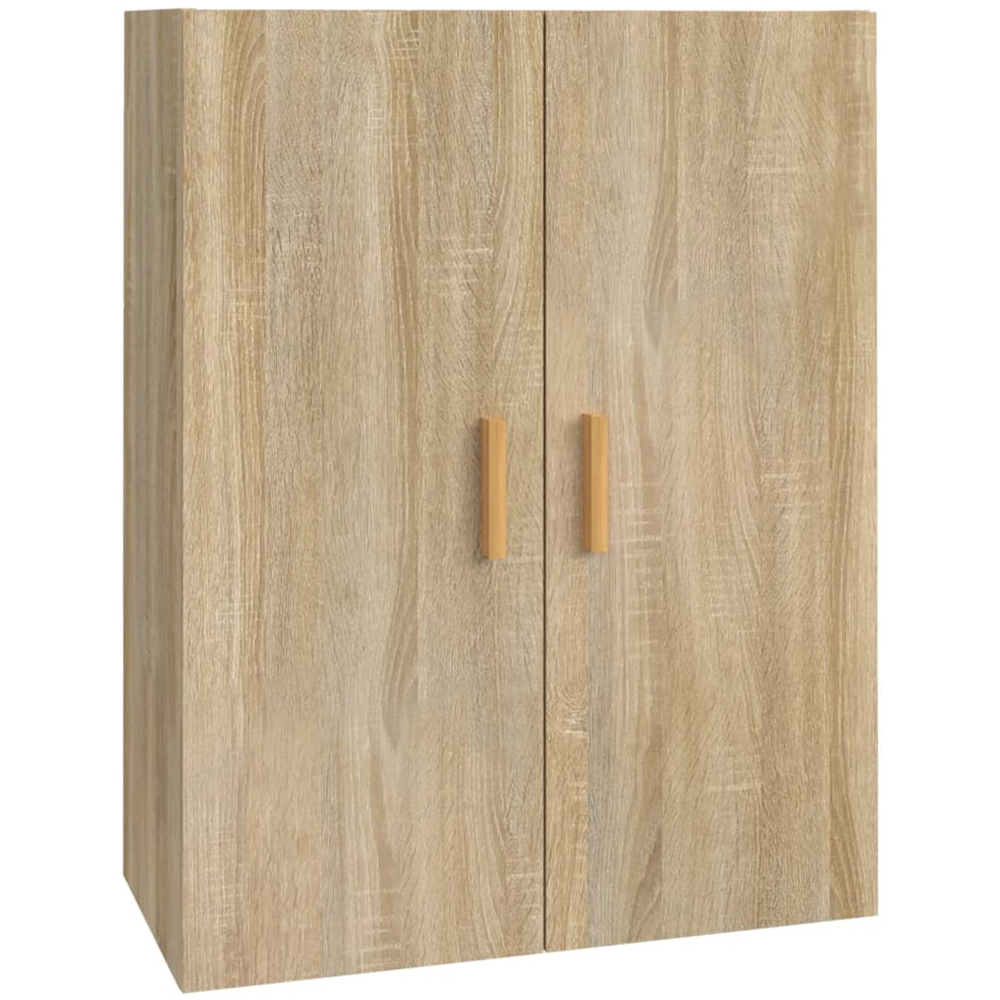 vidaXL 2 Door Sonoma Oak Hanging Wall Cabinet Image 2