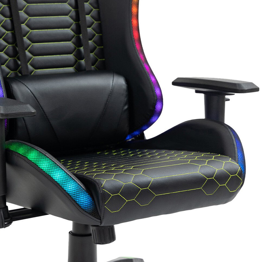 Triton Black LED Gaming Chair Image 9