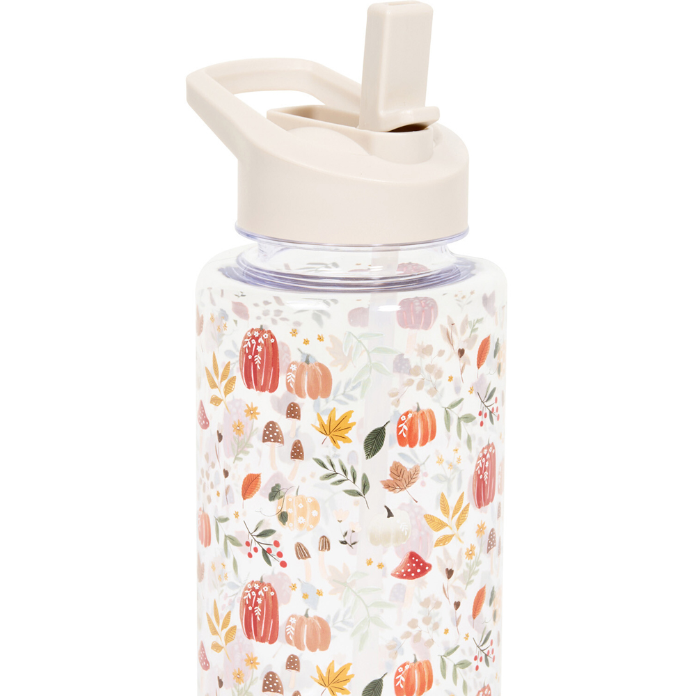 Autumn Print Plastic Bottle Image 4