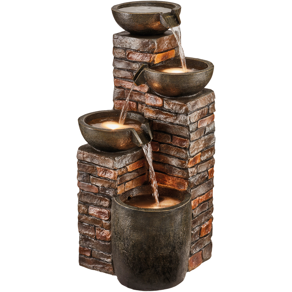 Garden Gear Serenity Pouring Bowls Water Feature Image 1