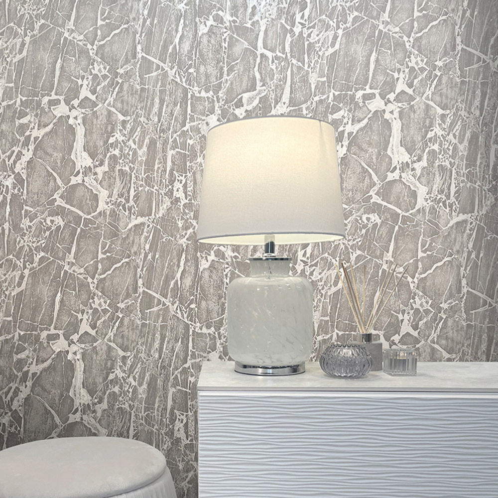 Rasch Enzo Marble Grey Wallpaper Image 4