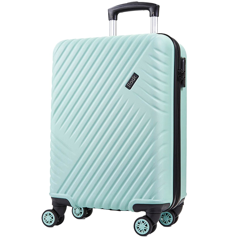 Rock Santiago Small Green Hardshell Suitcase Image 1