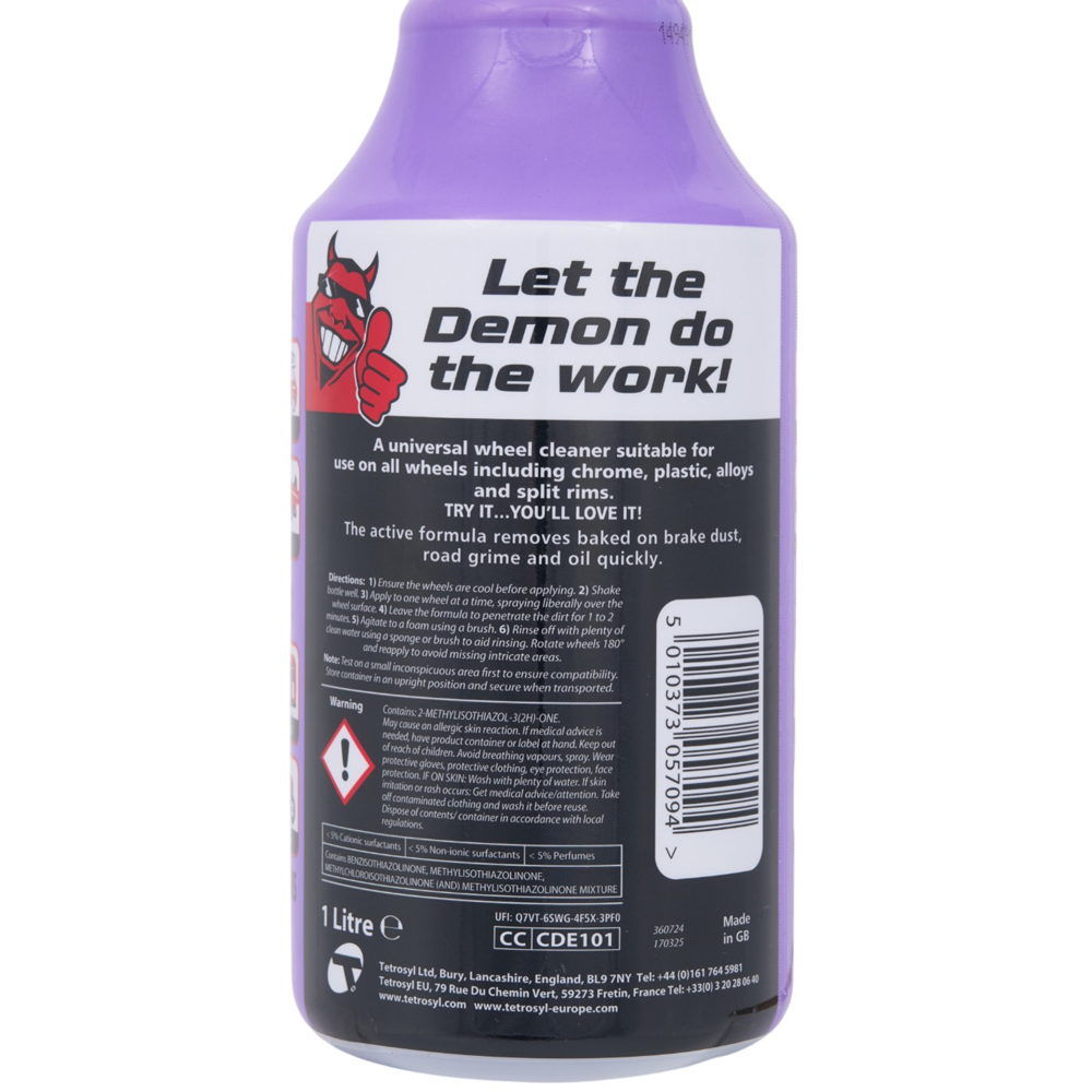 CarPlan Demon Wheels Fast Wheel Cleaner 1L Image 3