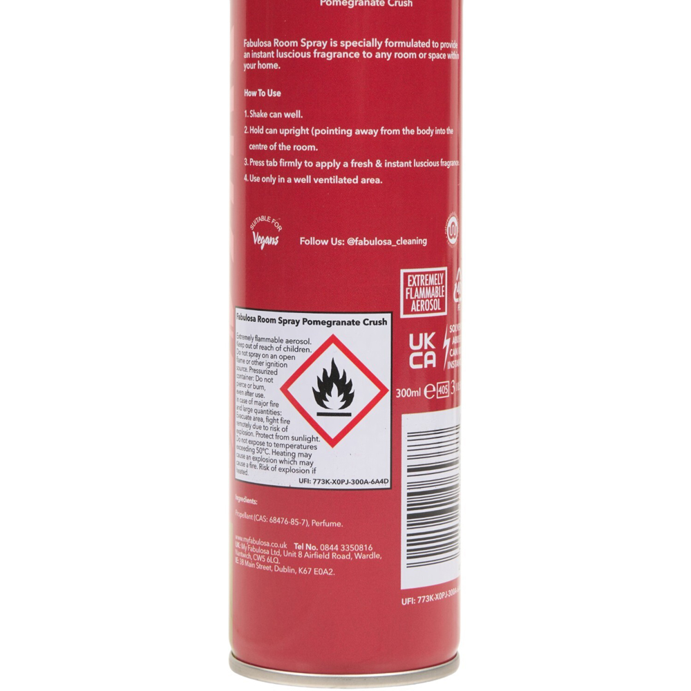 Fabulosa Scented Room Spray Image 3