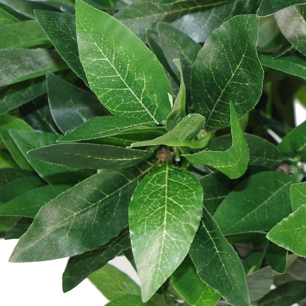 Leaf Bay Laurel Ball Artificial Tree with Twisted Stem 120cm 2 Pack Image 3