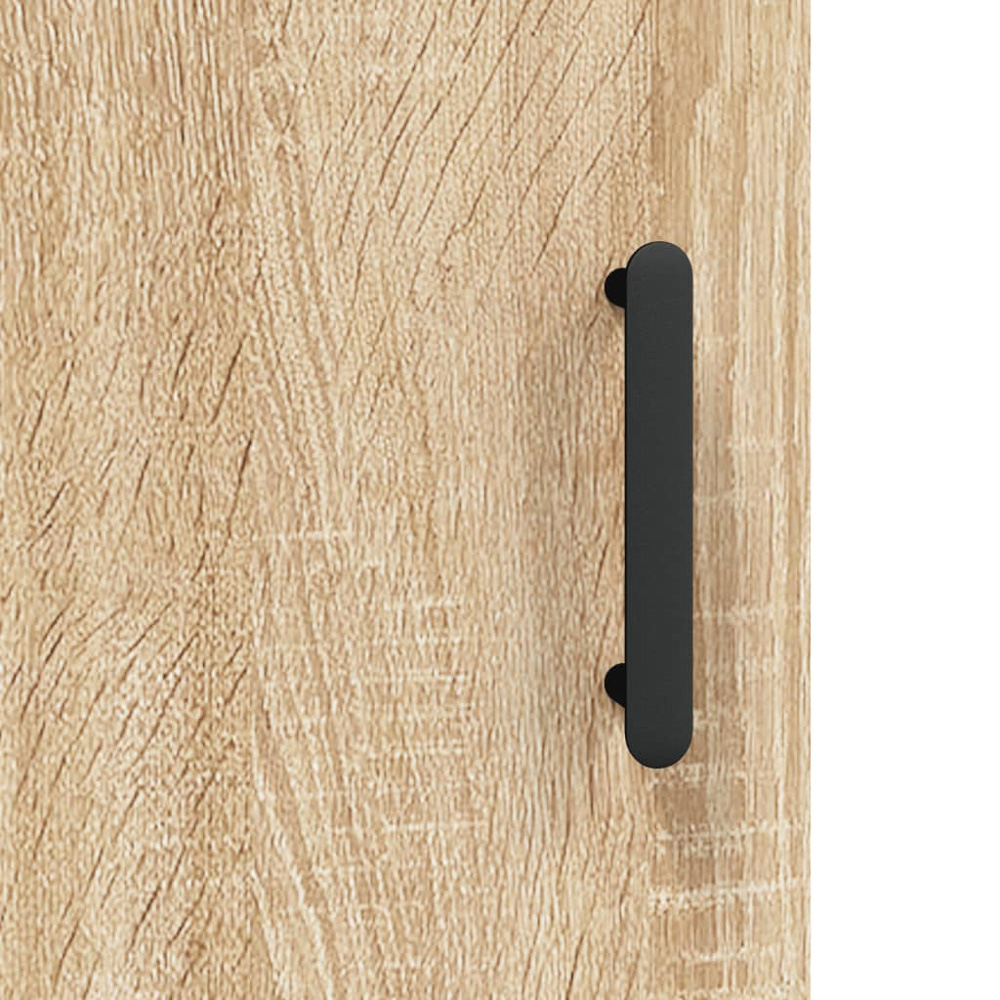 vidaXL 2 Door Sonoma Oak Sideboard Image 9