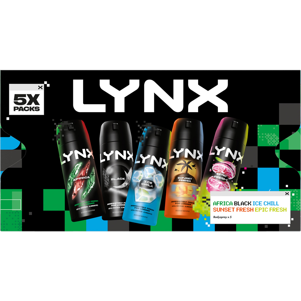 Lynx Fragrance Edition All Fresh Body Spray Gift Set Image 1
