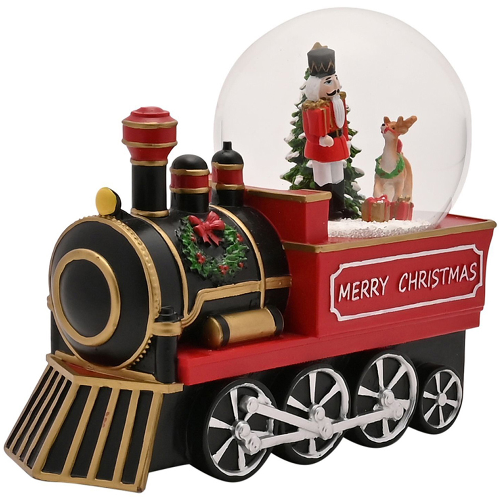 The Christmas Gift Co Steam Train Snow Globe Image 3