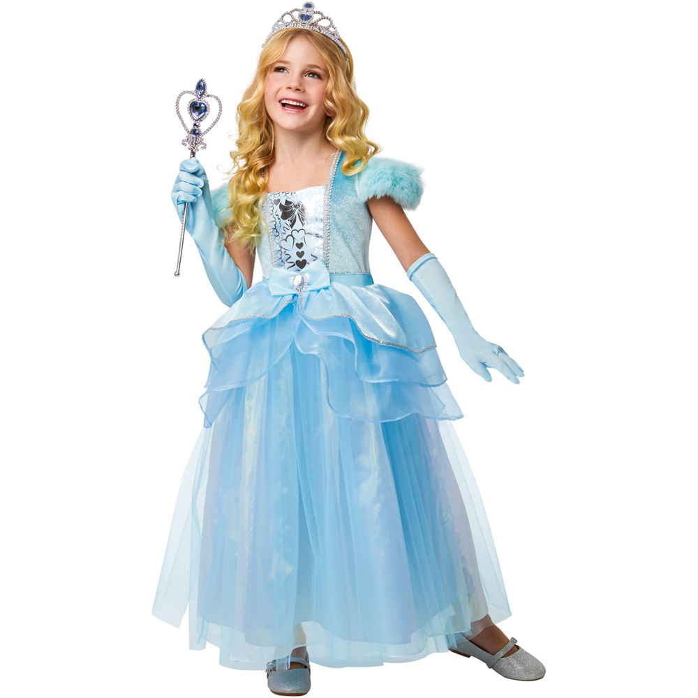 Rubies Blue Princess Costume Age 5 to 6 Years Image 1