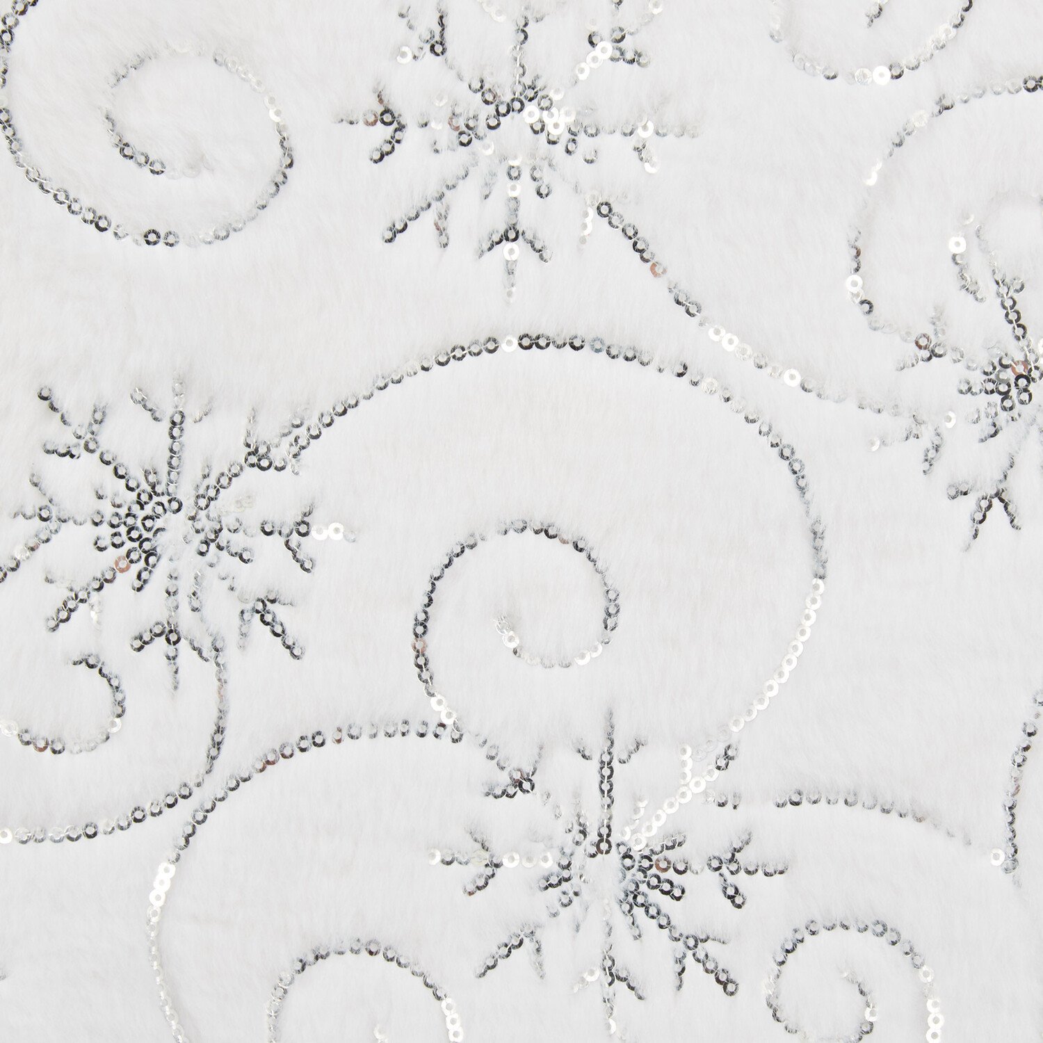 Snowflake Table Runner - White Image 3
