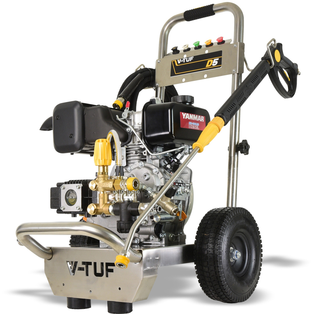 V-TUF D5 5HP Direct Drive Diesel Pressure Washer 150Bar Image 1