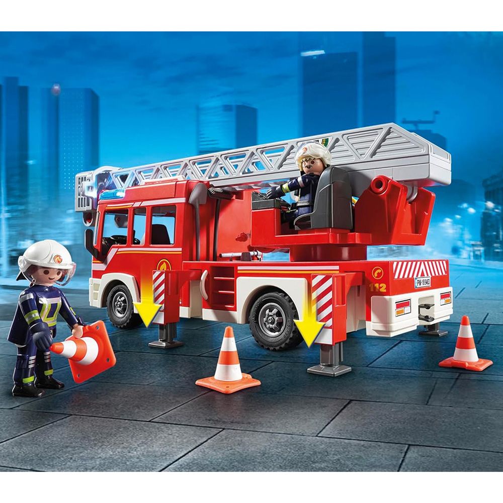 Playmobil Fire Ladder Playset Image 5