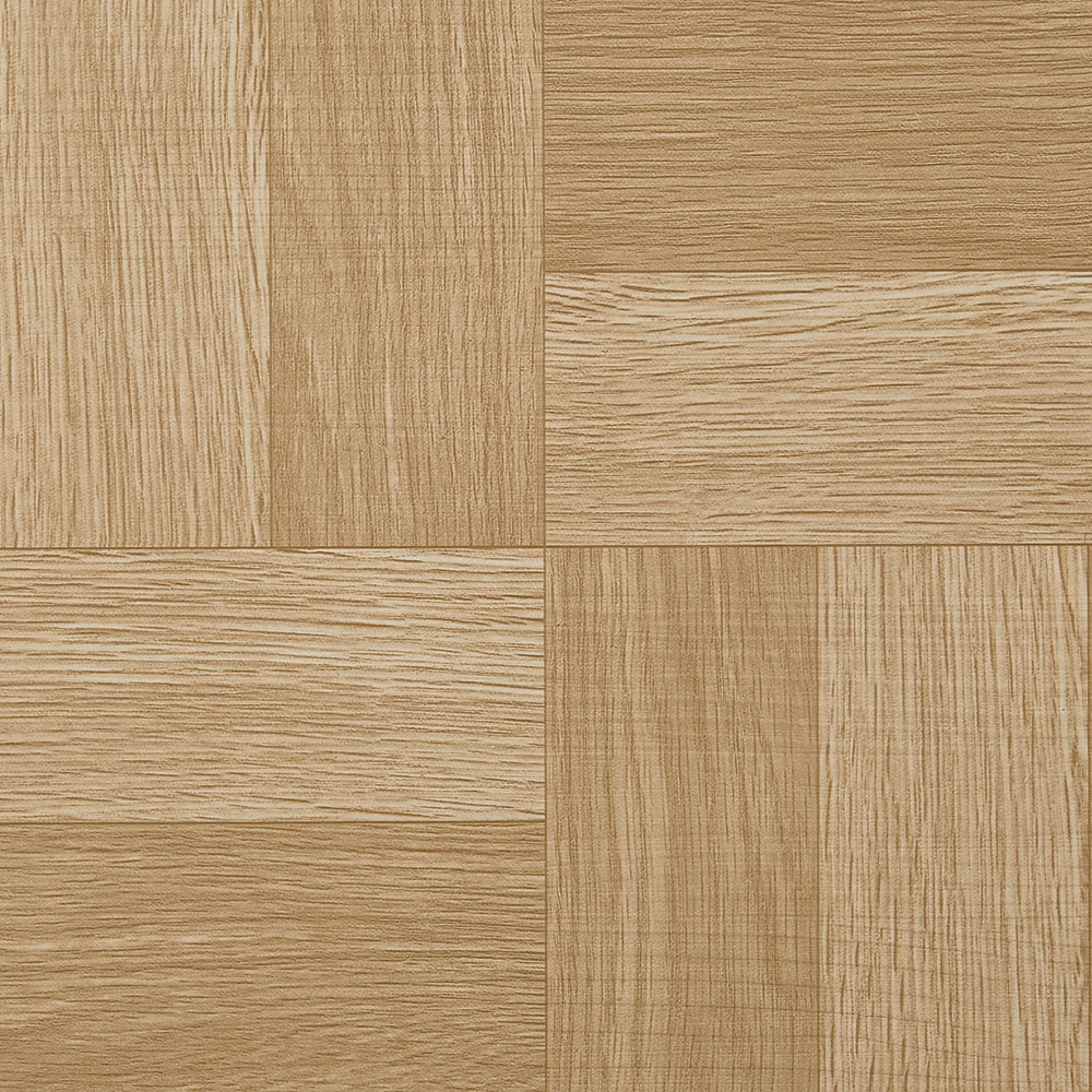 Living and Home Parquet Light Brown Self-Adhesive PVC Flooring Tile 10 Pack Image 3