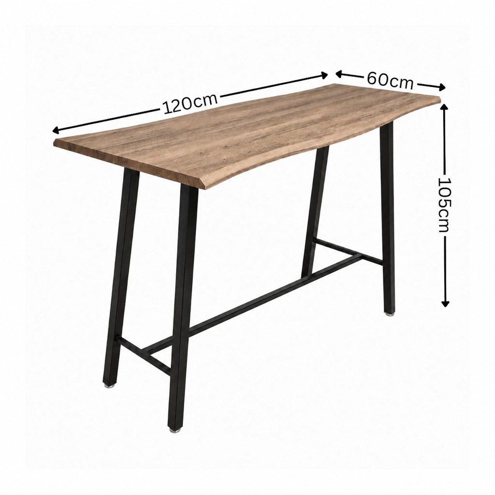 Kosy Koala 4 Seater Grey Velvet Wood Effect Top Bar Table and Stool Set Image 5