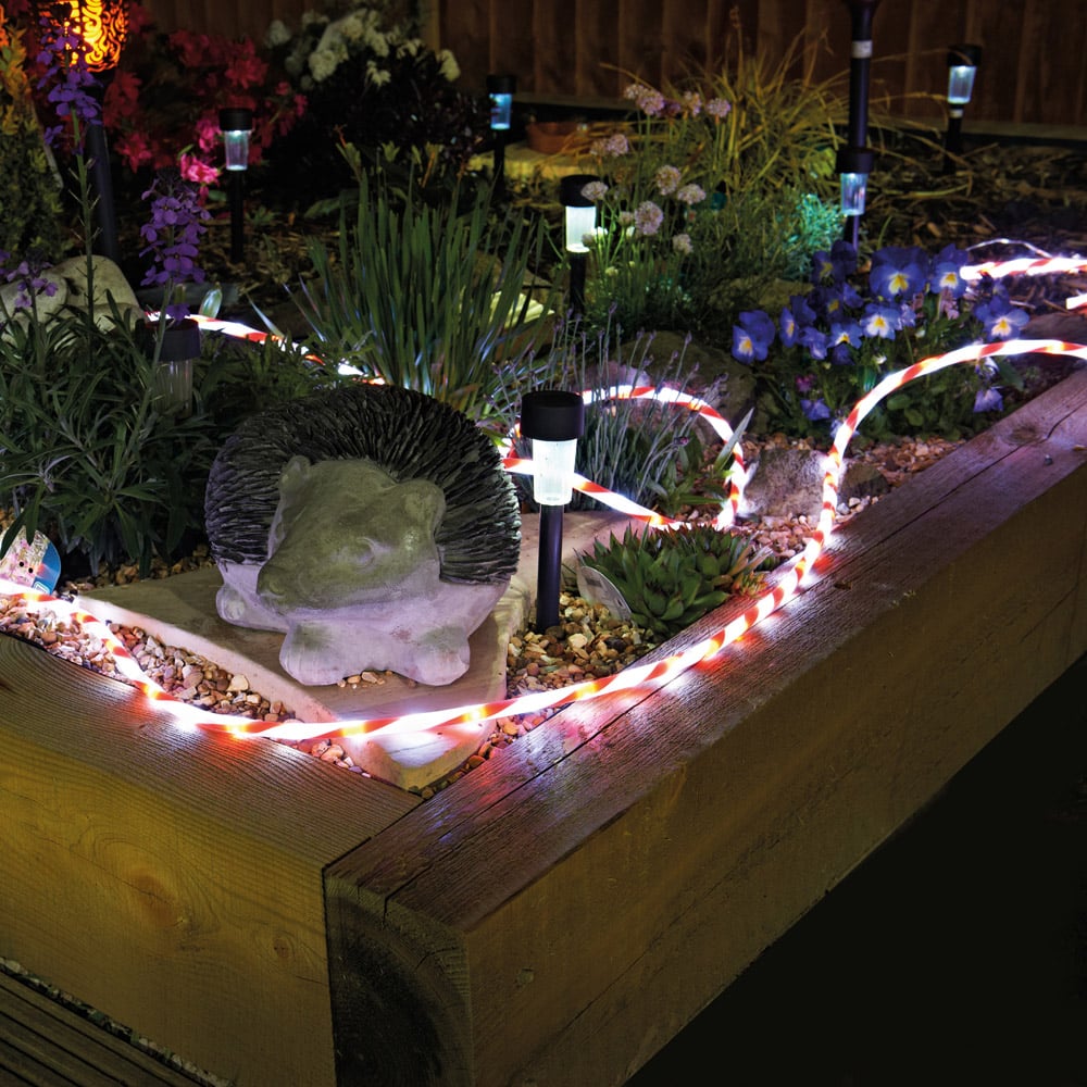The Christmas Workshop 120 LED Candy Cane String Lights Image 5