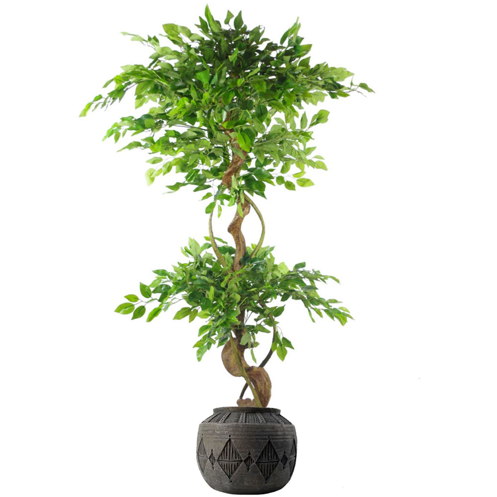 Botanik Gliese Grey Diamond Planter 26 x 36cm Image 2