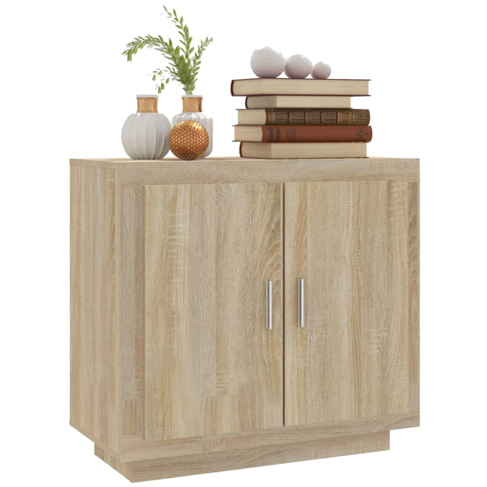 vidaXL 2 Door Sonoma Oak Sideboard Image 3